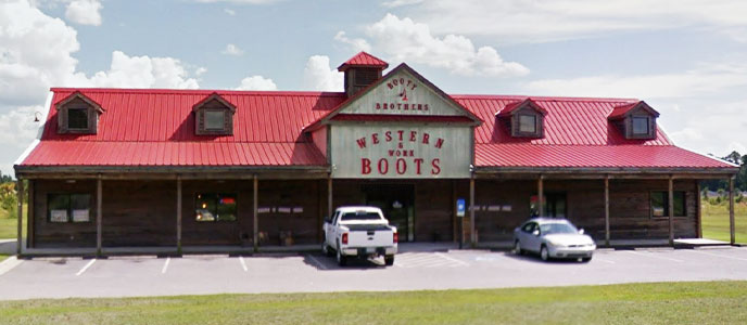 exerior picture of our Florence, SC boots shop